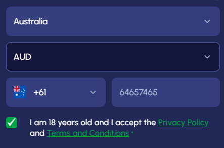 Winmaker SIgn Up Fields