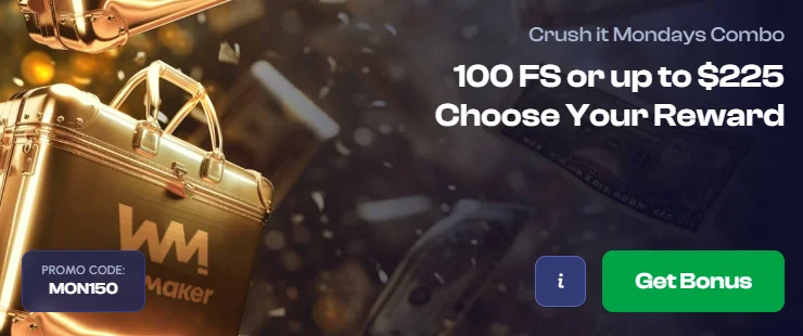 Winmaker Bonus Crush it Mondays