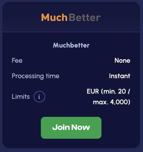 Winmaker MuchBetter Methods