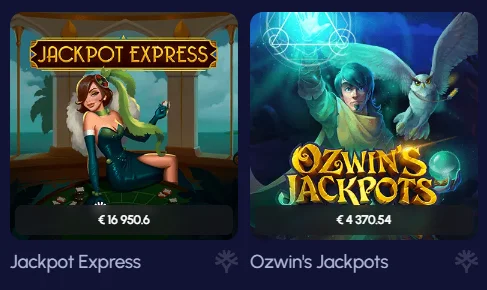 Jackpot slots at Winmaker