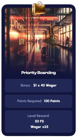 Priority Boarding Loyalty Program Level