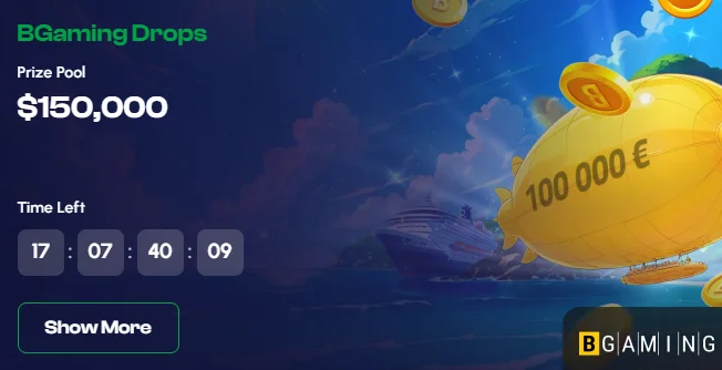 BGaming Mega Drops Tournament