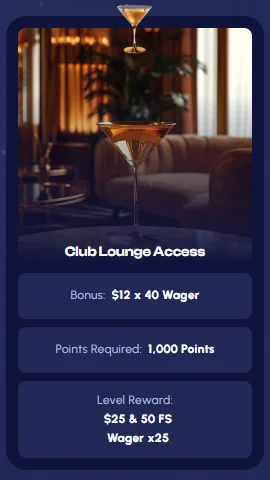 Club Lounge Access Loyalty Program Level