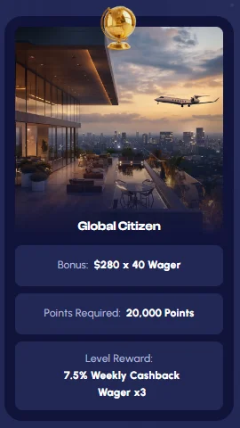 Global Citizen Global Loyalty Program Level