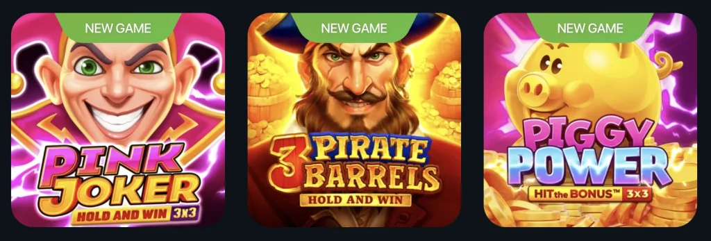 New Playson Slots Online at Winmaker